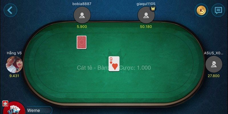 Bí kíp chơi game bài catte bất bại 